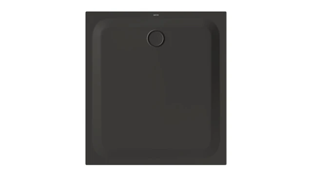 Bette rechteck Duschwanne „BetteUltra“ 1200 × 1100 mm mit BetteAntirutsch Pro, ohne Oberflächenveredelung, mit Minimum-Wannenträger, in Anthracite