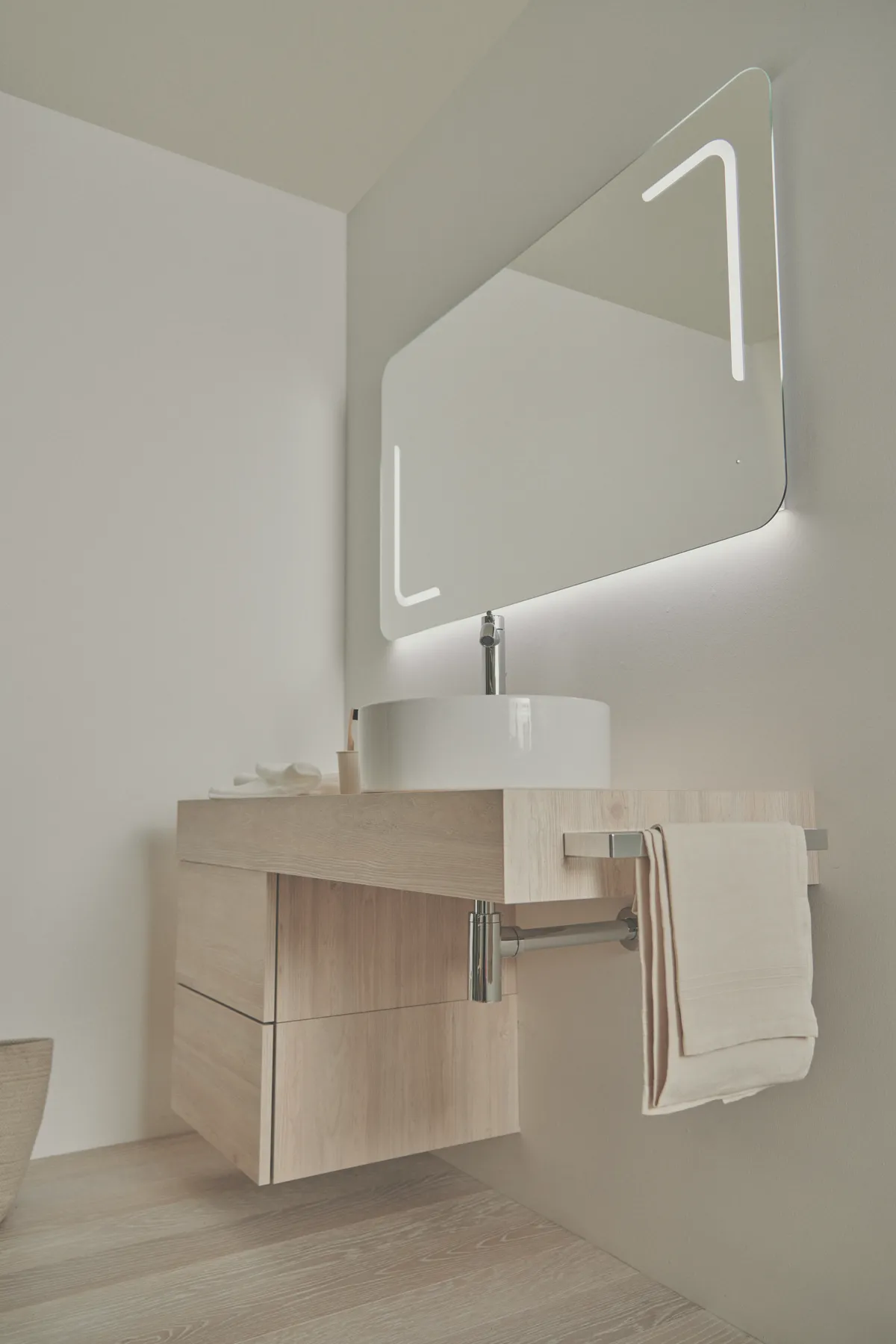 Designsiphon Extra lang maximal 380mm Chrom Designsiphon Extra lang maximal 380mm Chrom