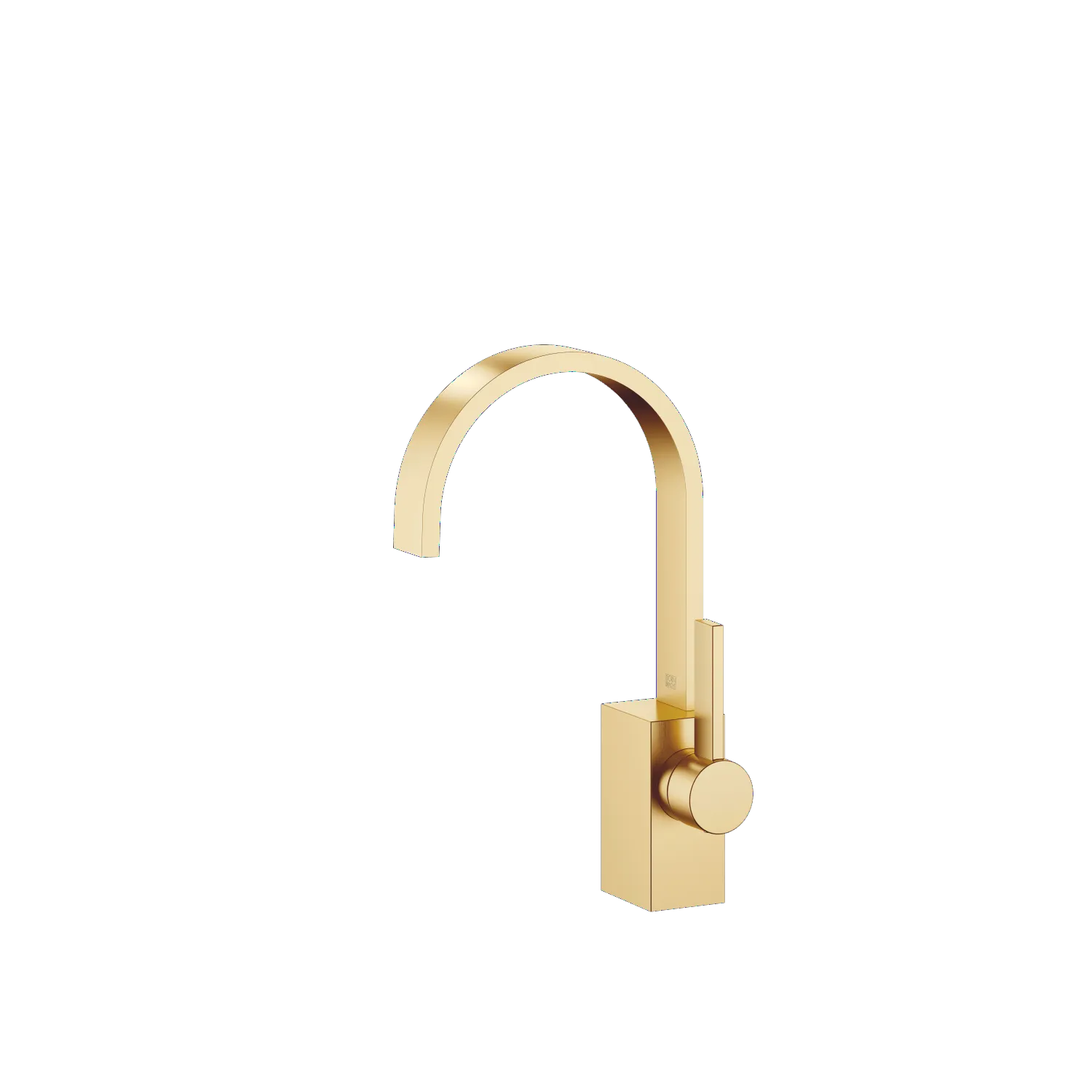 Dornbracht MEM Waschtisch-Einhandbatterie ohne Ablaufgarnitur Messing gebürstet (23kt Gold) 33521782