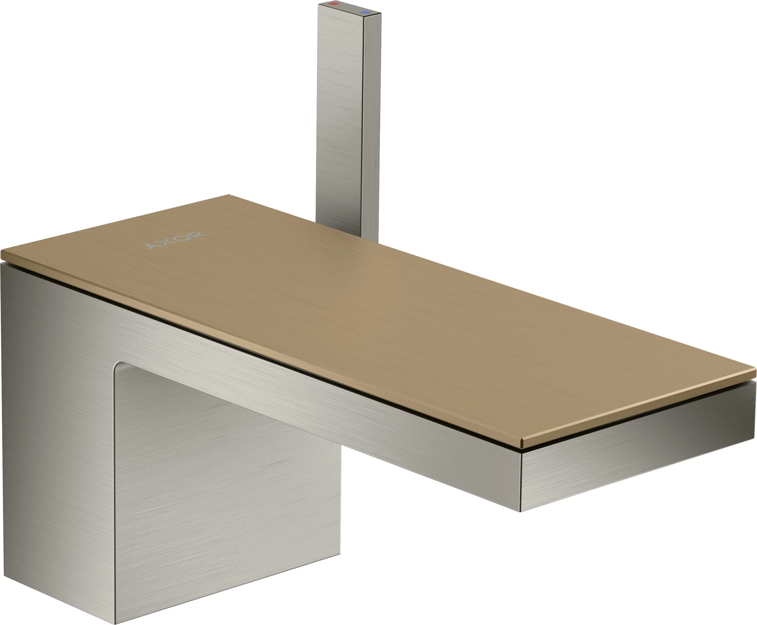 Hansgrohe AXOR MyEdition Platte 200 mm Metall Brushed Bronze abnehmbar Hansgrohe AXOR MyEdition Platte 200 mm Metall Brushed Bronze abnehmbar