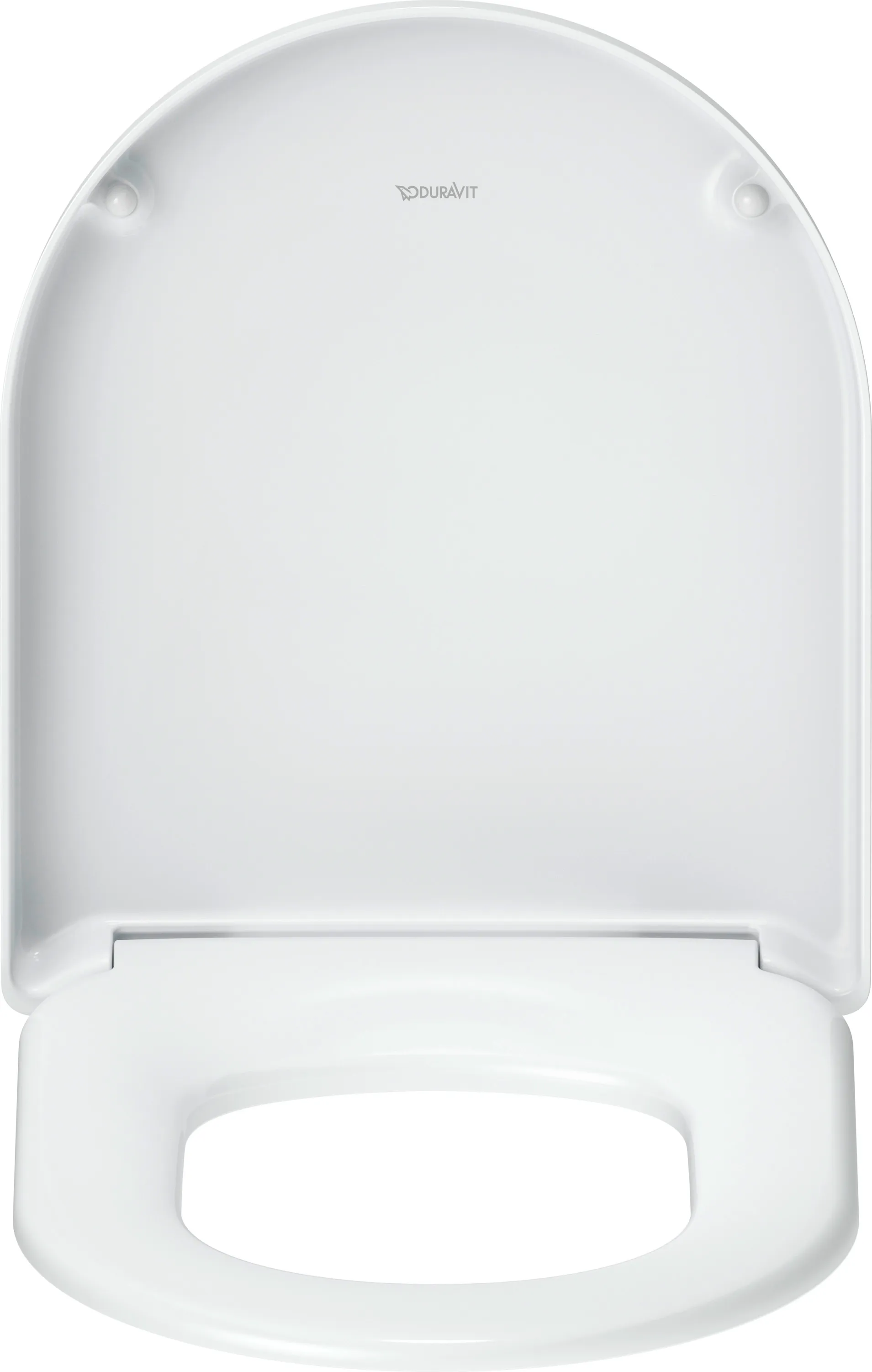 Duravit Univ.WC-Sitz D-shaped Tief 432mm Ülap Absenkaut. abnehmb. Scharn. Edelst. We