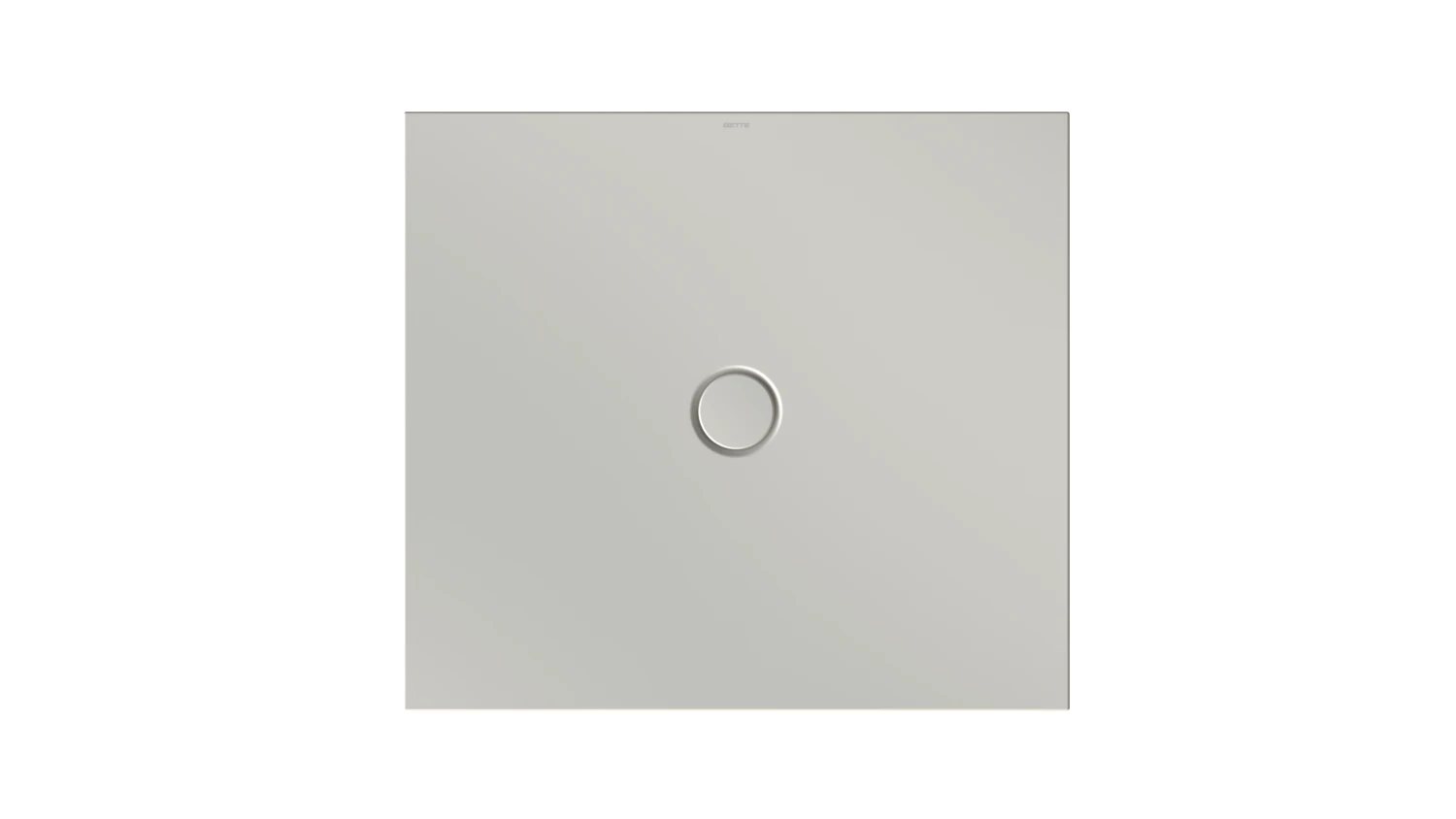 Bette rechteck Duschwanne „BetteFloor“ 1000 × 900 mm mit BetteAntirutsch Pro, ohne Oberflächenveredelung, ohne Wannenträger, in Silver