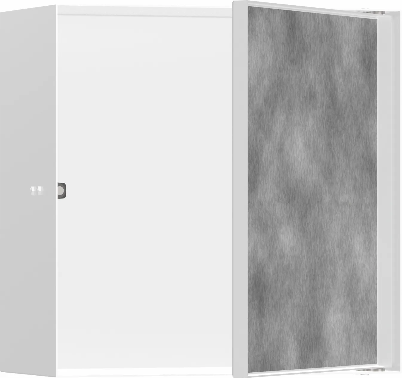 XtraStoris Rock Wandnische mit befliesb.Tür 300 x 300 x 140 mm MSW