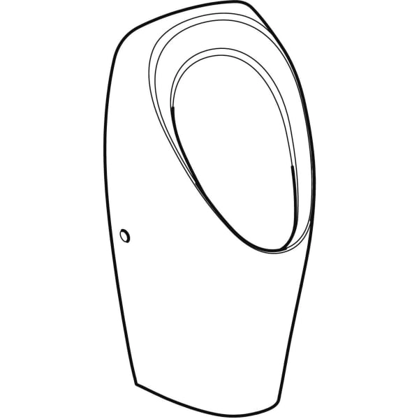 wasserloses Urinal „Tamina“, ohne Zielobjekt wasserloses Urinal „Tamina“, ohne Zielobjekt