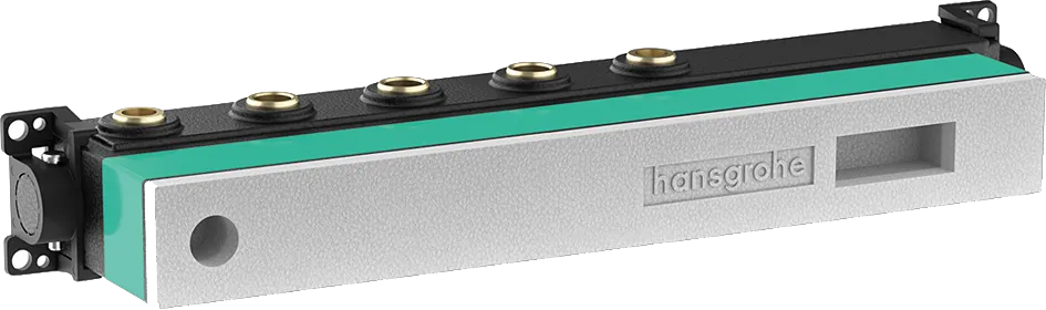 Hansgrohe RainSelect Mischer Grundkörper für 3 Verbraucher, Rp ¾, DN15/DN20, horizontal, schallentkop. Hansgrohe RainSelect Mischer Grundkörper für 3 Verbraucher, Rp ¾, DN15/DN20, horizontal, schallentkop.