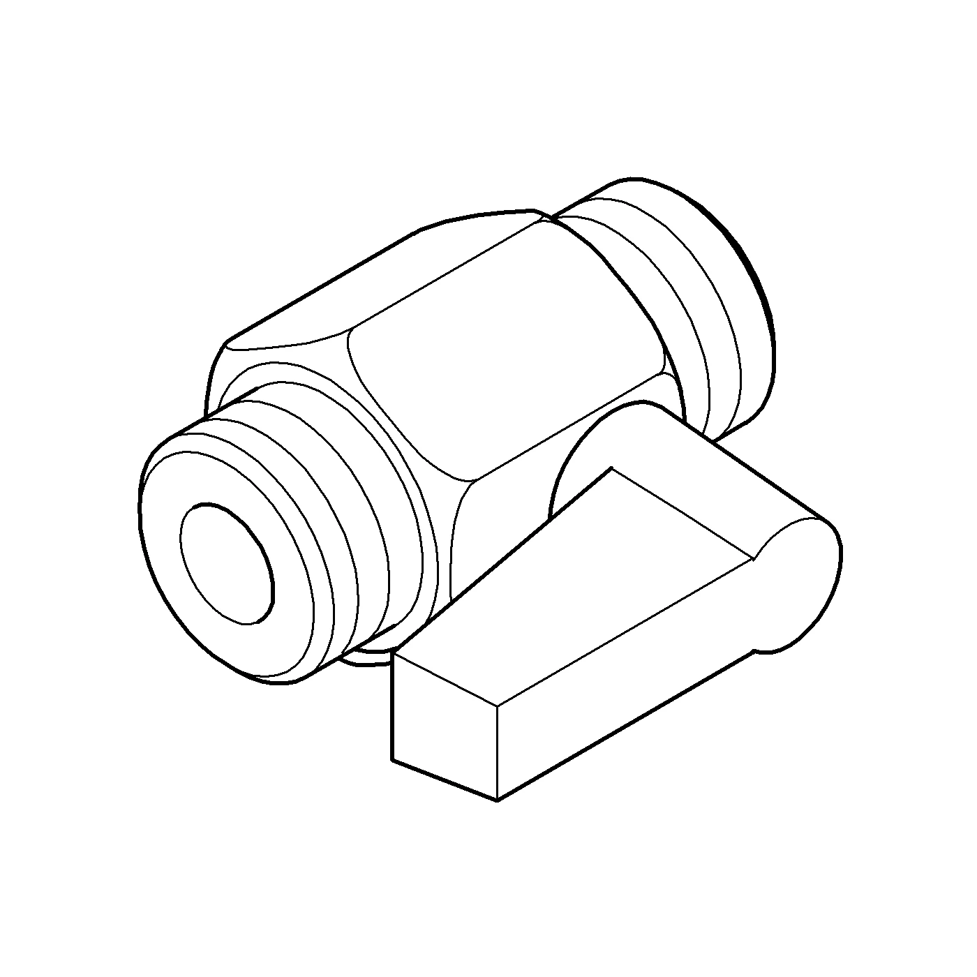 Vorabsperrung 42118, für Kaltwasser, chrom