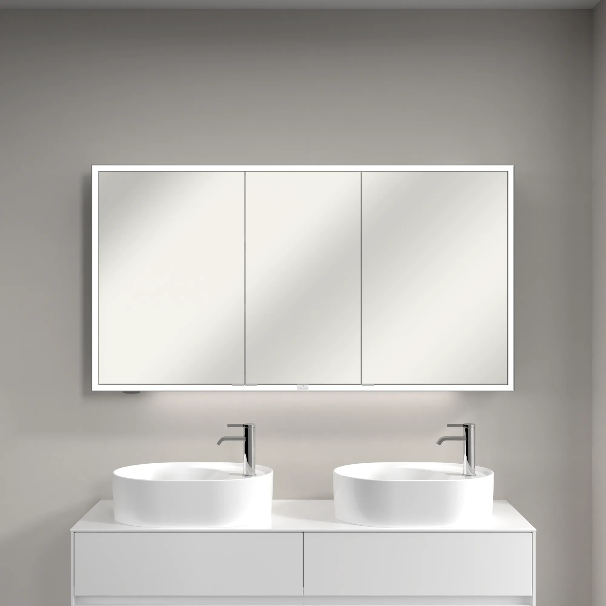 Villeroy & Boch Vorbau-Spiegelschrank „My View Now“ 1400 × 750 × 168 mm in White Matt