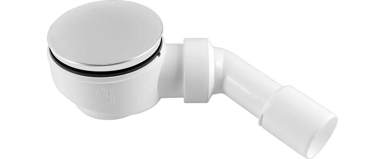 Ablaufgarnitur TW Abgang 40/50 mm für großen Brausetassenablauf Ablaufgarnitur TW Abgang 40/50 mm für großen Brausetassenablauf