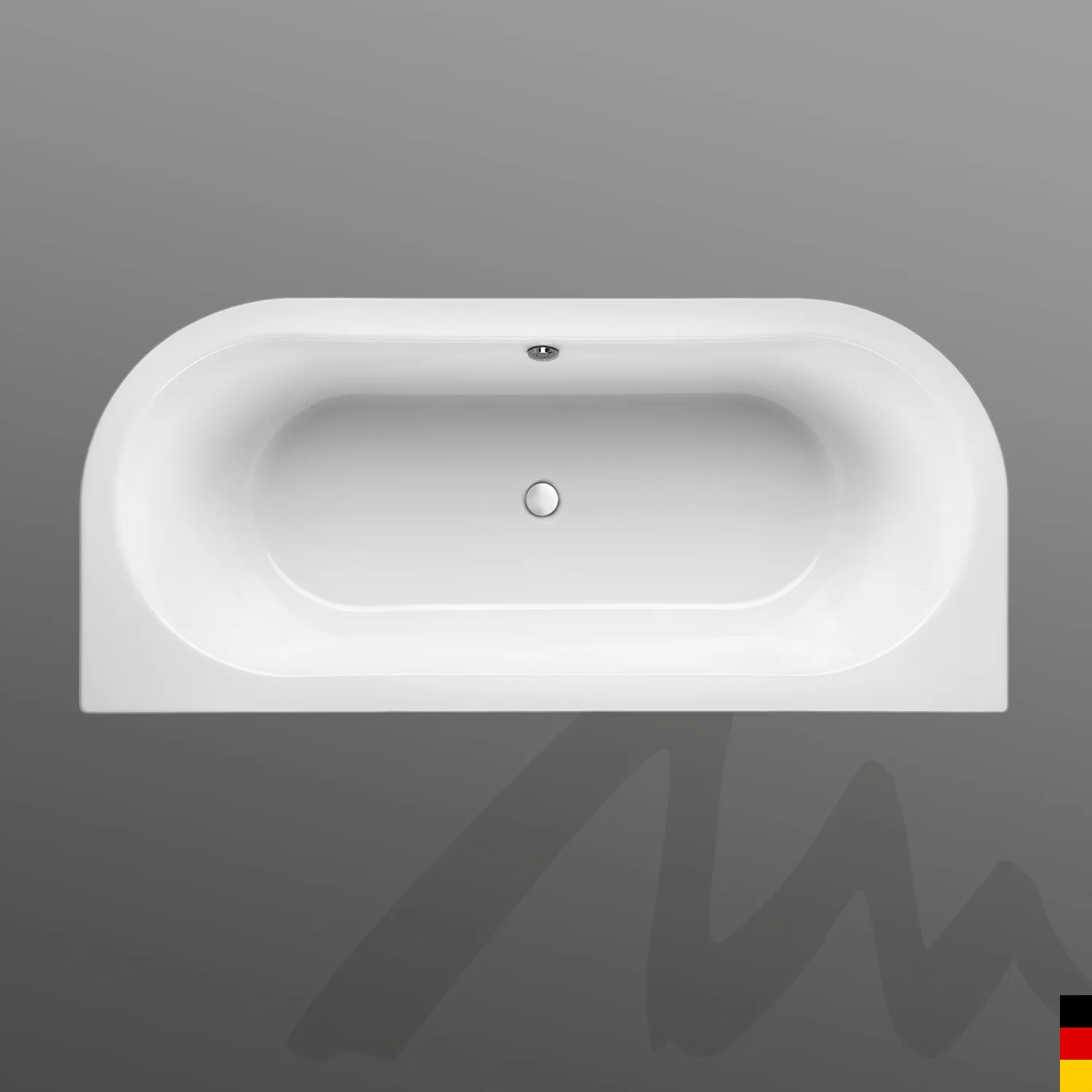 Mauersberger Acryl-Badewanne primo 2 175⁄75 duo, weiß Mauersberger Acryl-Badewanne primo 2 175⁄75 duo, weiß