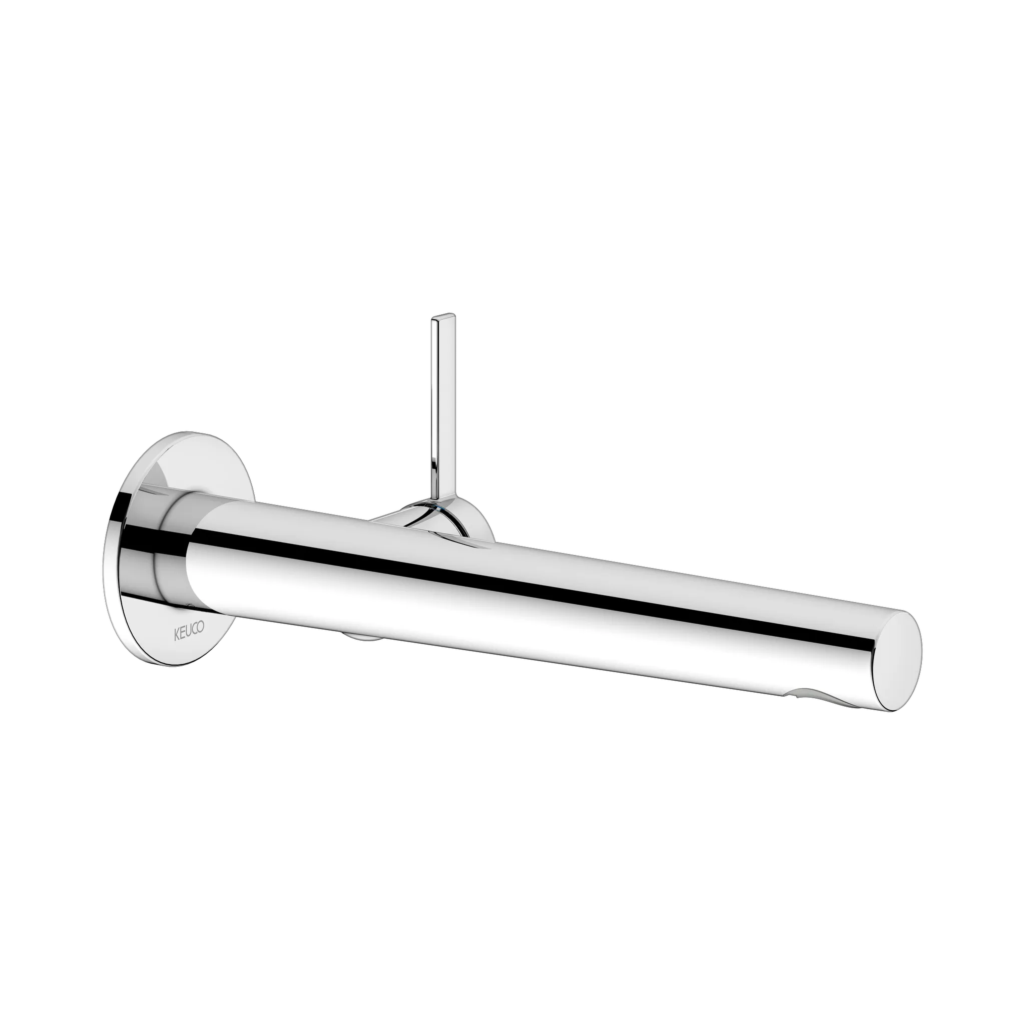 IXMO 59516012101 Einhebel-Waschtischmischer UP Wandmontage, rund Ausladung 265 mm verchromt