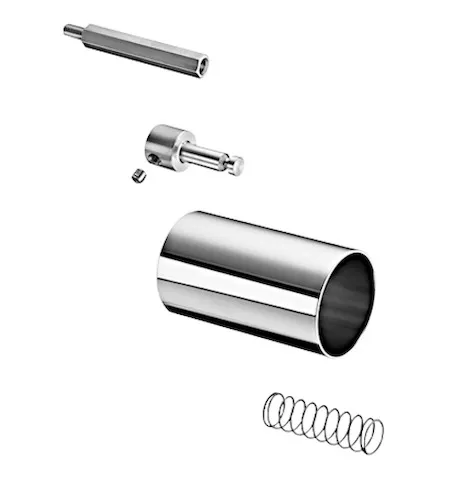 Verlängerungsset D-SC-V / W-SC-V, Vorgemischtes Wasser, Verlängerung um: 25 mm, chrom