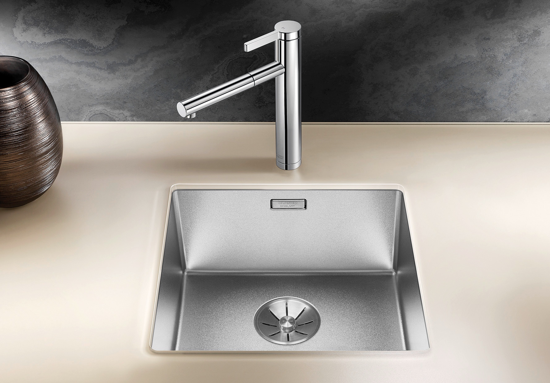 BLANCO CLARON 400-U Durinox