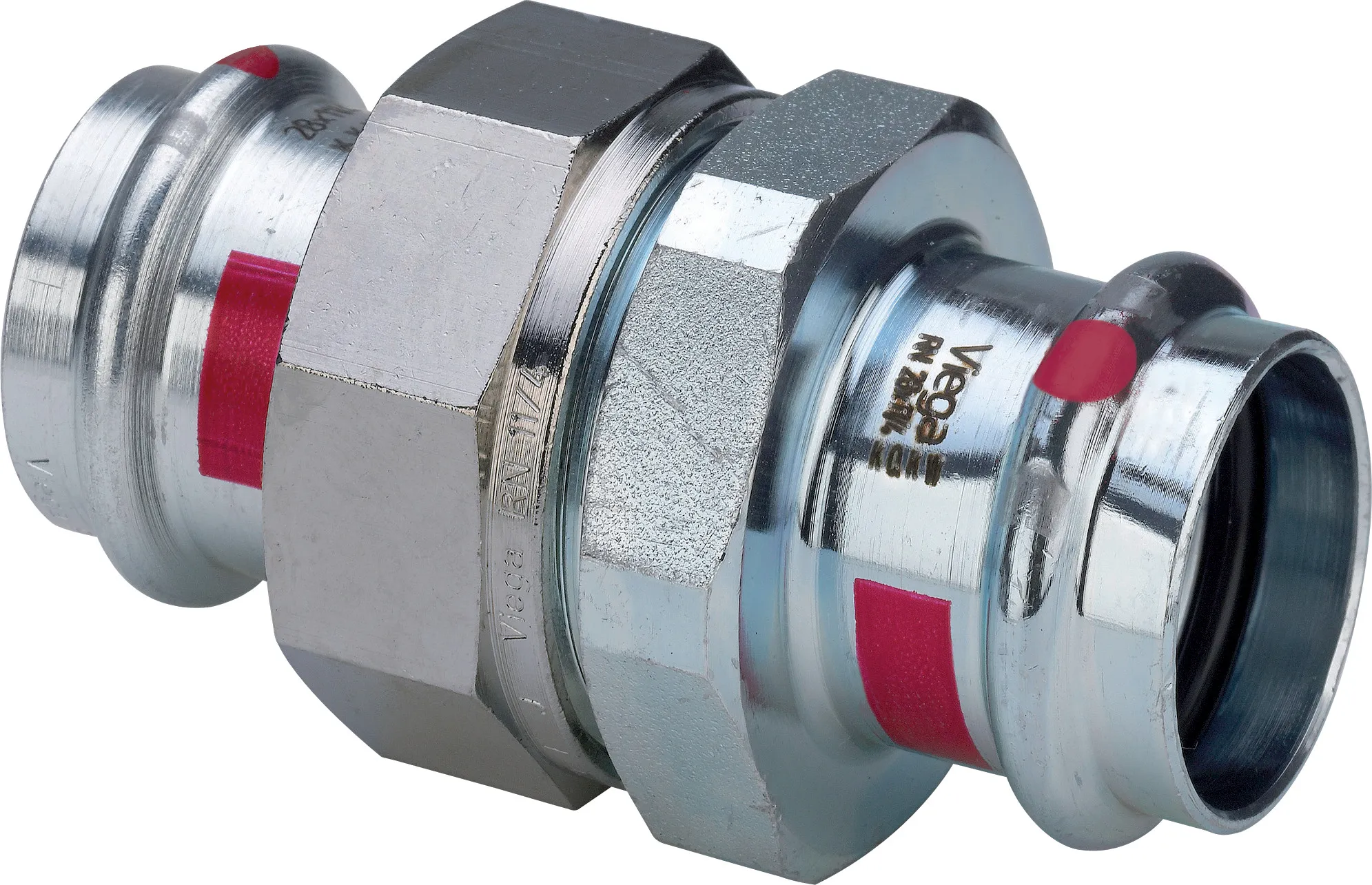 „Prestabo“ Verschraubung mit 2 Muffen 18 mm „Prestabo“ Verschraubung mit 2 Muffen 18 mm