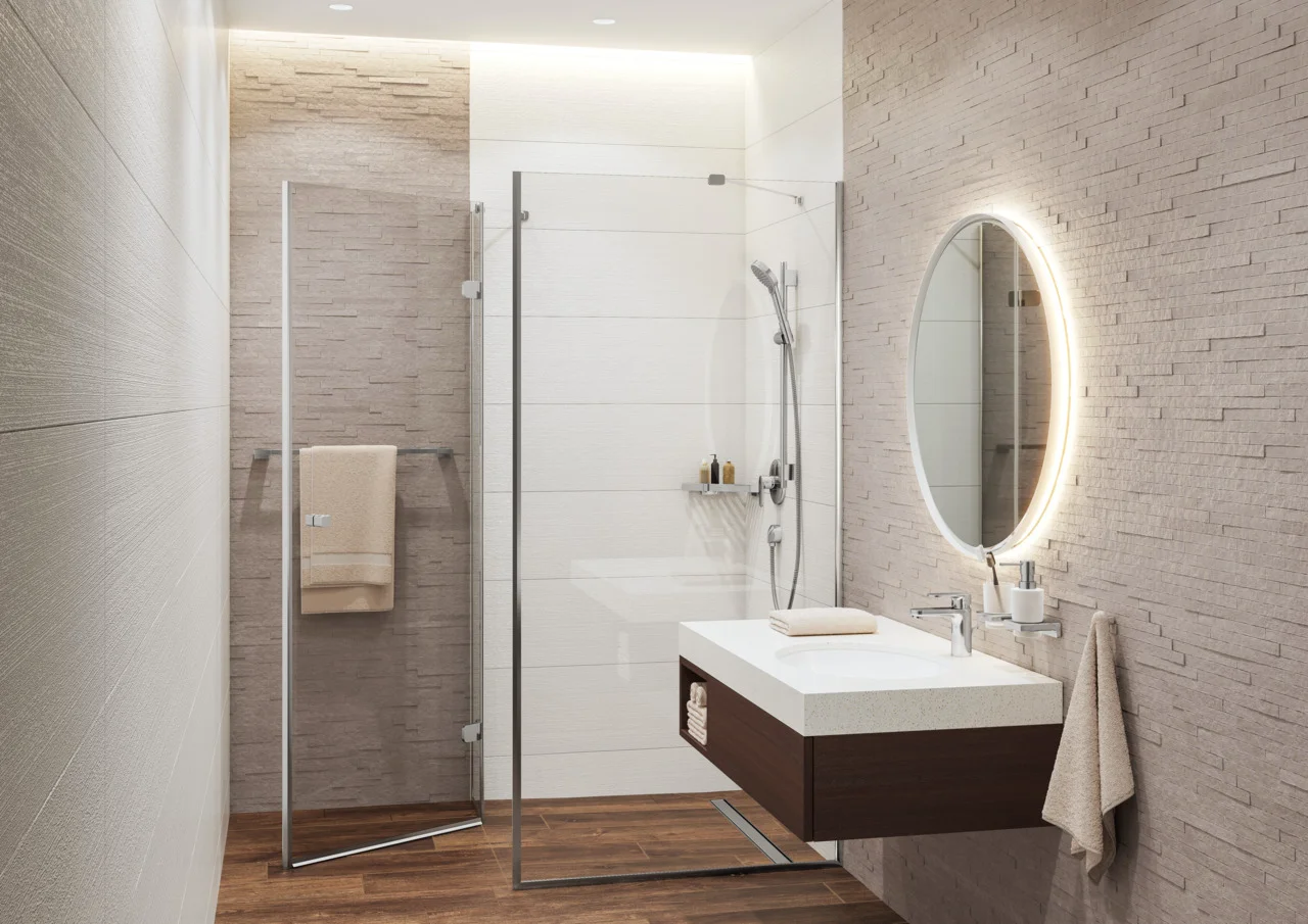 Hansgrohe AddStoris Q Lotionspender Chrom, Wandmontage, 200 ml Füllmenge, 2 ml Dosiermenge, mit Befestigungsmaterial, verdeckte Befestigung