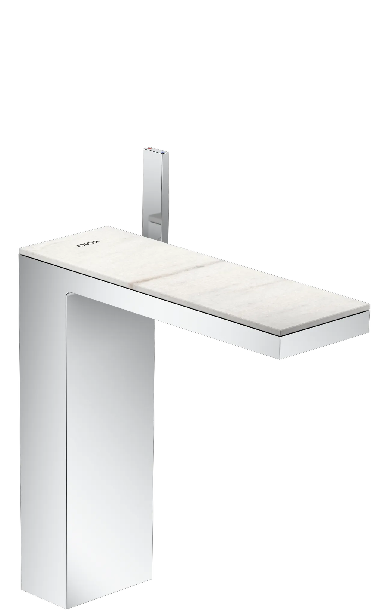 AXOR MyEdition Einhebel-Waschtischmischer 230 für Waschschüsseln mit Push-Open Ablaufgarnitur ohne Platte Chrom AXOR MyEdition Einhebel-Waschtischmischer 230 für Waschschüsseln mit Push-Open Ablaufgarnitur ohne Platte Chrom