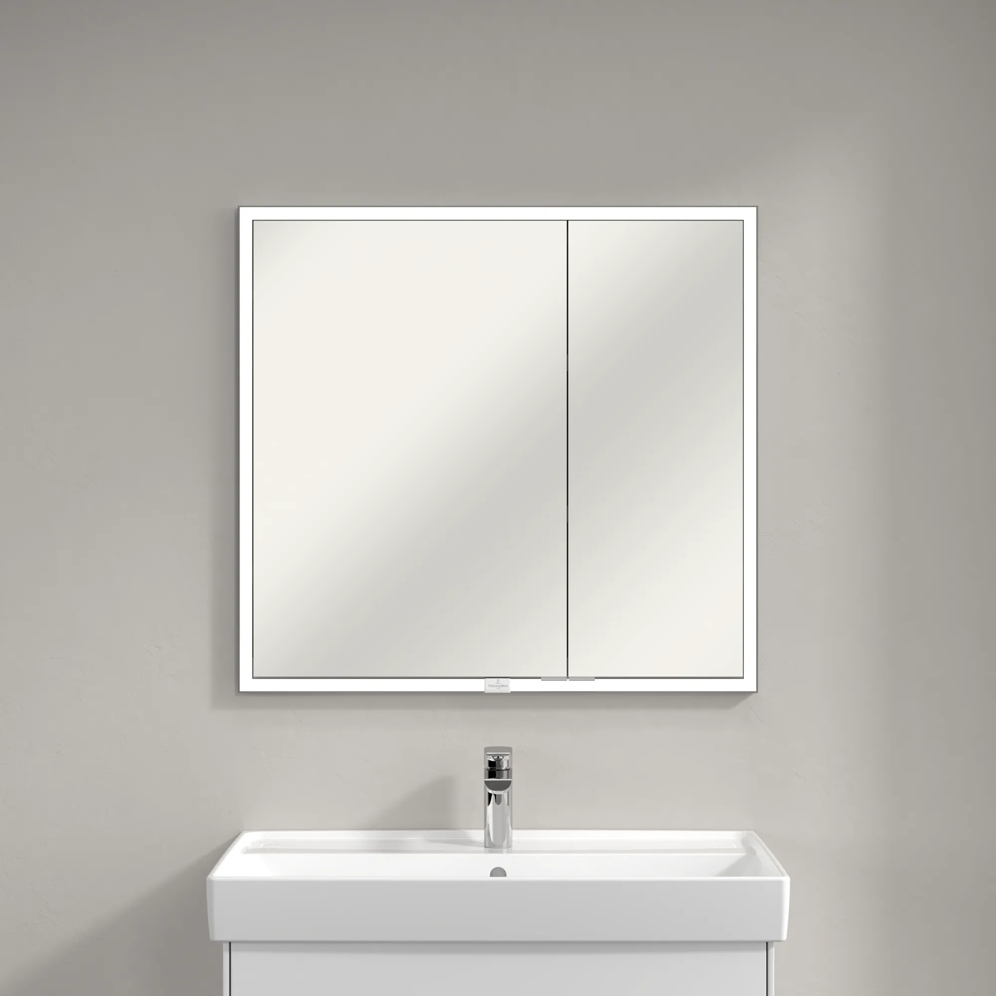 Villeroy & Boch Einbau-Spiegelschrank „My View Now“ 800 × 750 × 168 mm in White Matt Villeroy & Boch Einbau-Spiegelschrank „My View Now“ 800 × 750 × 168 mm in White Matt