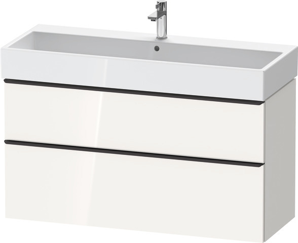 Duravit Waschtischunterschrank wandhängend „D-Neo“ 118,4 × 62,5 × 44,2 cm