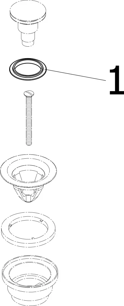 Viega Ablaufgarnitur Modell 5439.5 G 1 1/4″ × 63 mm in G1 1 / 4 × 63 mm Messing verchromt 6,3 cm Viega Ablaufgarnitur Modell 5439.5 G 1 1/4″ × 63 mm in G1 1 / 4 × 63 mm Messing verchromt 6,3 cm