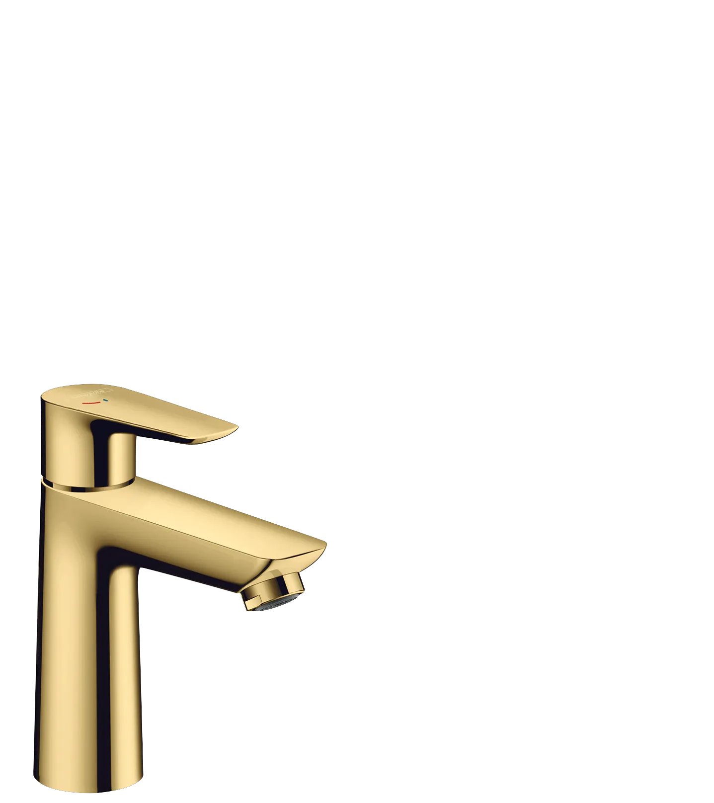 Hansgrohe Talis E Einhebel-Waschtischmischer 110 CoolStart Polished Gold Optic, Ausladung 112 mm, Auslaufhöhe 104 mm, Keramikmischsystem, max. Durchflussmenge 5 l/min Hansgrohe Talis E Einhebel-Waschtischmischer 110 CoolStart Polished Gold Optic, Ausladung 112 mm, Auslaufhöhe 104 mm, Keramikmischsystem, max. Durchflussmenge 5 l/min