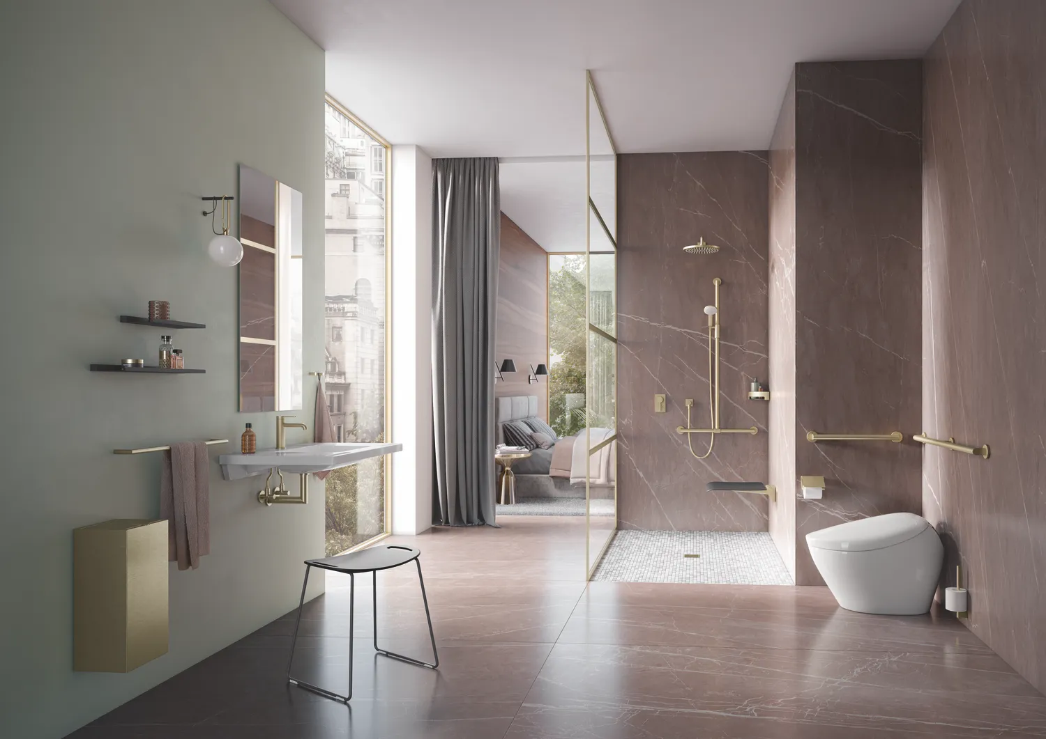 WC-Papierhalter mit Deckel, Edelstahl, PVD, Breite 135 mm, Höhe 110 mm, in Farbe CK (messing glänzend) WC-Papierhalter mit Deckel, Edelstahl, PVD, Breite 135 mm, Höhe 110 mm, in Farbe CK (messing glänzend)