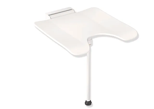 Klappsitz „System 900“ in Weiß tiefmatt / Signalweiß matt Klappsitz „System 900“ in Weiß tiefmatt / Signalweiß matt