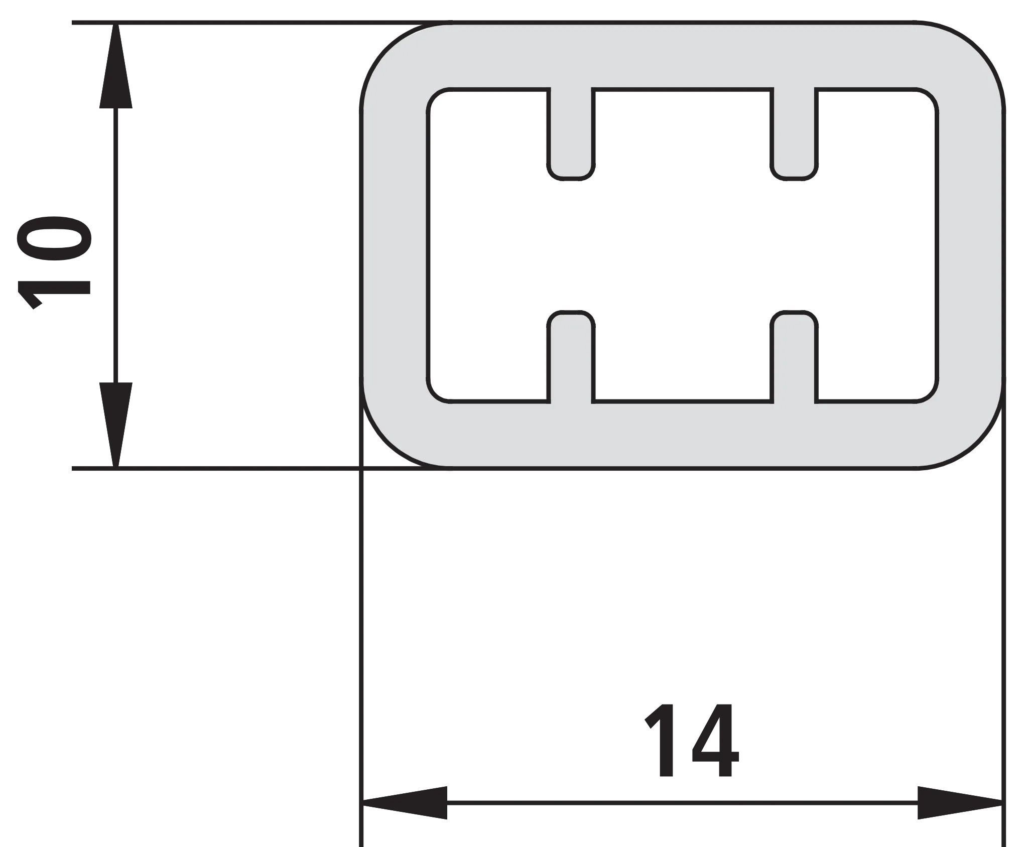 Kermi Duschdesign Rohr „LIGA“ 700 mm in Silber Mattglanz Kermi Duschdesign Rohr „LIGA“ 700 mm in Silber Mattglanz