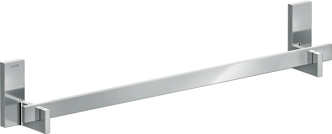 Hansgrohe AXOR Universal Rectangular Badetuchhalter 600 mm, Chrom, 640 mm Länge Hansgrohe AXOR Universal Rectangular Badetuchhalter 600 mm, Chrom, 640 mm Länge