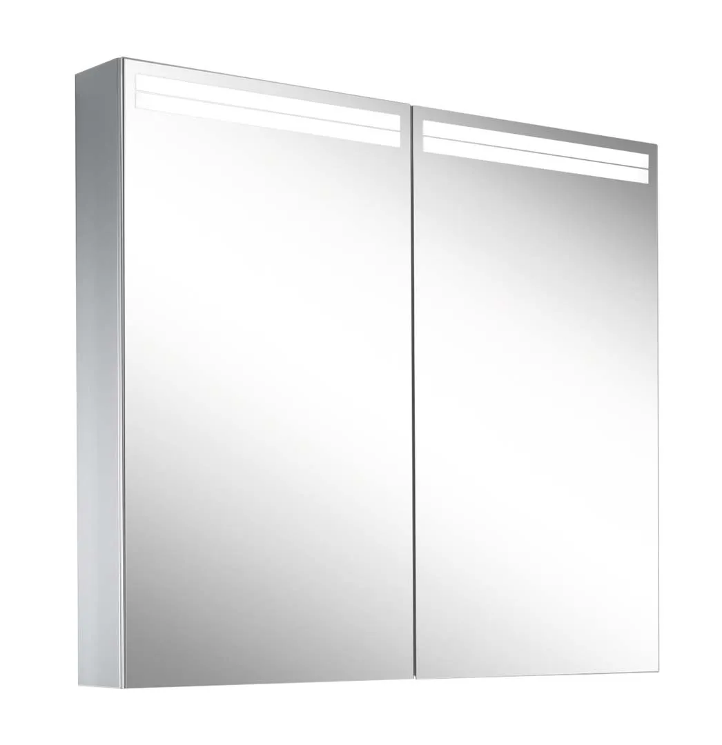Schneider Spiegelschrank „ARANGATW“ in silbereloxiert Schneider Spiegelschrank „ARANGATW“ in silbereloxiert