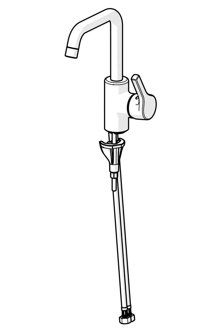 HA Einhebelmischer Waschtischbatterie HANSAPALENO 5643 Ausladung 152 mm DN15 Chrom