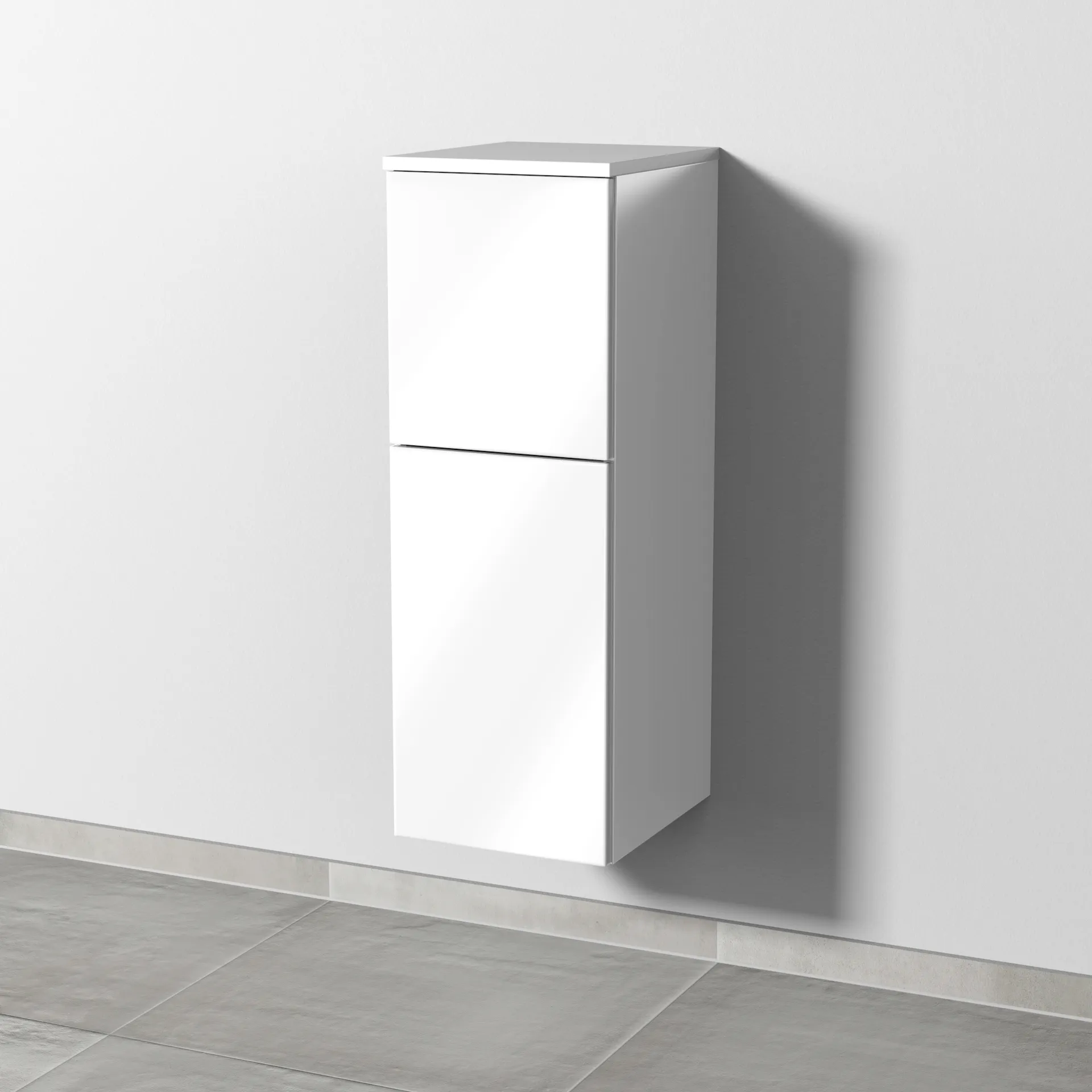 Sanipa Mittelschrank „3way“ 300 × 850 × 345 mm Anschlag links, in Weiß (glanz), Anschlag links