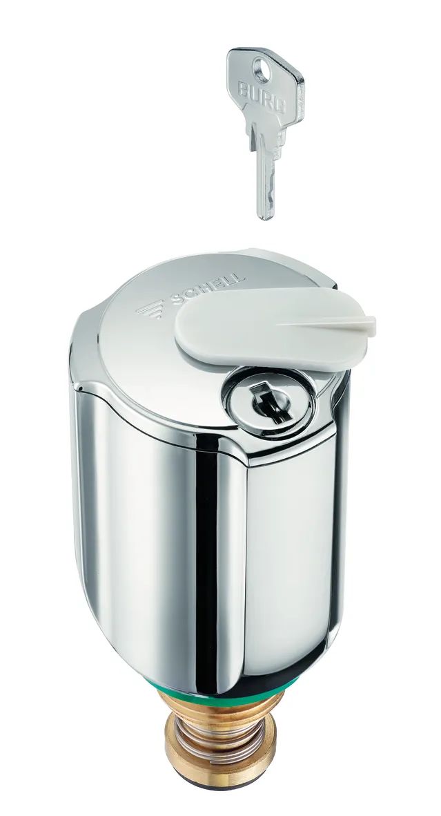 COMFORT-Griff SECUR, RFV, abschließbar, DN 15 G 1/2 AG, chrom COMFORT-Griff SECUR, RFV, abschließbar, DN 15 G 1/2 AG, chrom