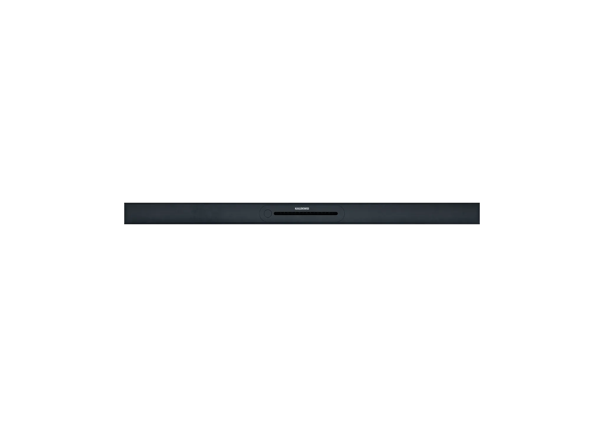 Kaldewei Duschprofil „FlowLine Zero“ Modell 2400 90 cm in schwarz matt 100