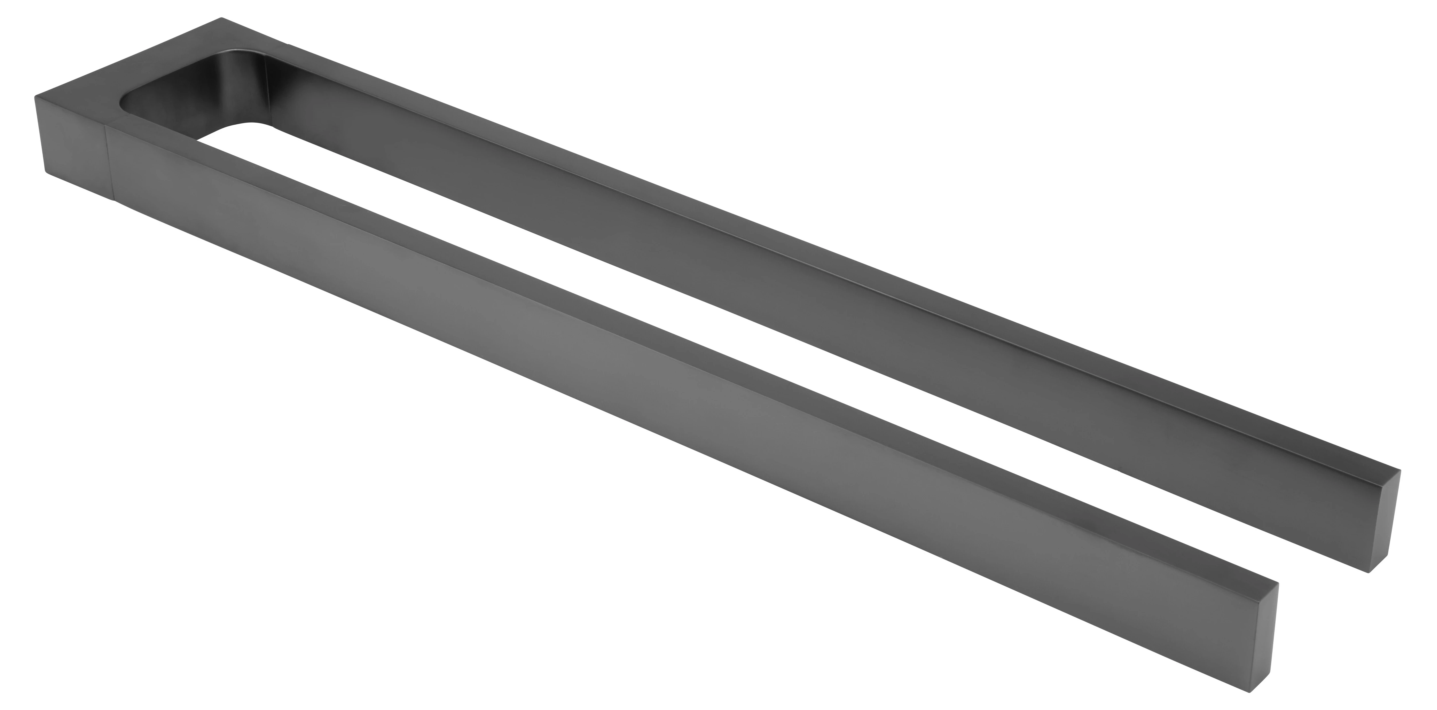 Edition 11 11118130000 Handtuchhalter 450 mm Schwarzchrom gebürstet Edition 11 11118130000 Handtuchhalter 450 mm Schwarzchrom gebürstet
