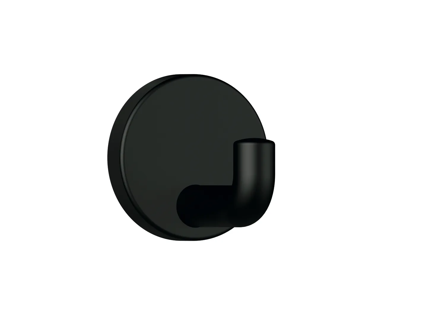 HEWI Wandhaken Serie 477, Tiefschwarz