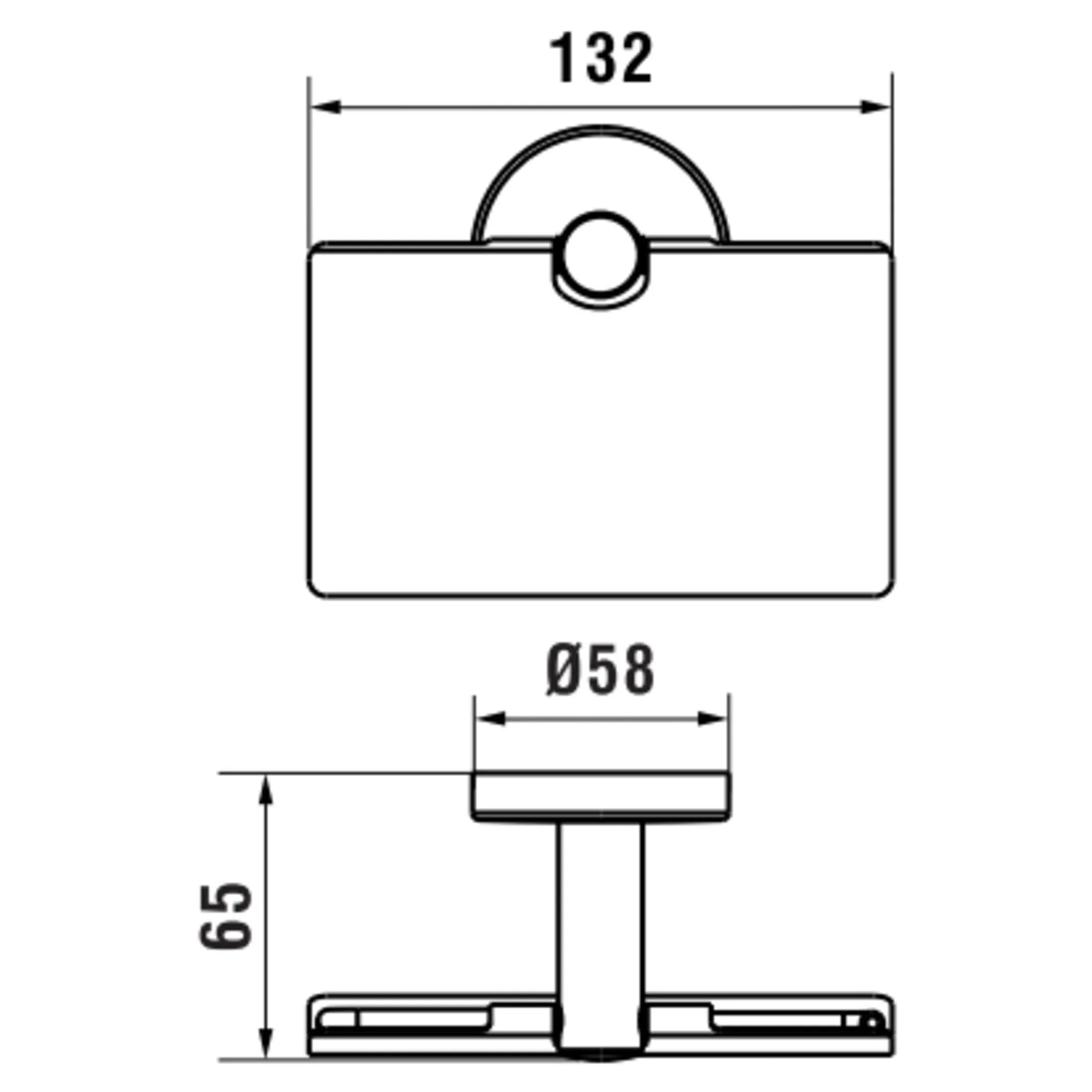 Niara Toilettenpapierhalter 38406.2 mit Abdeckung, blassgold matt Niara Toilettenpapierhalter 38406.2 mit Abdeckung, blassgold matt