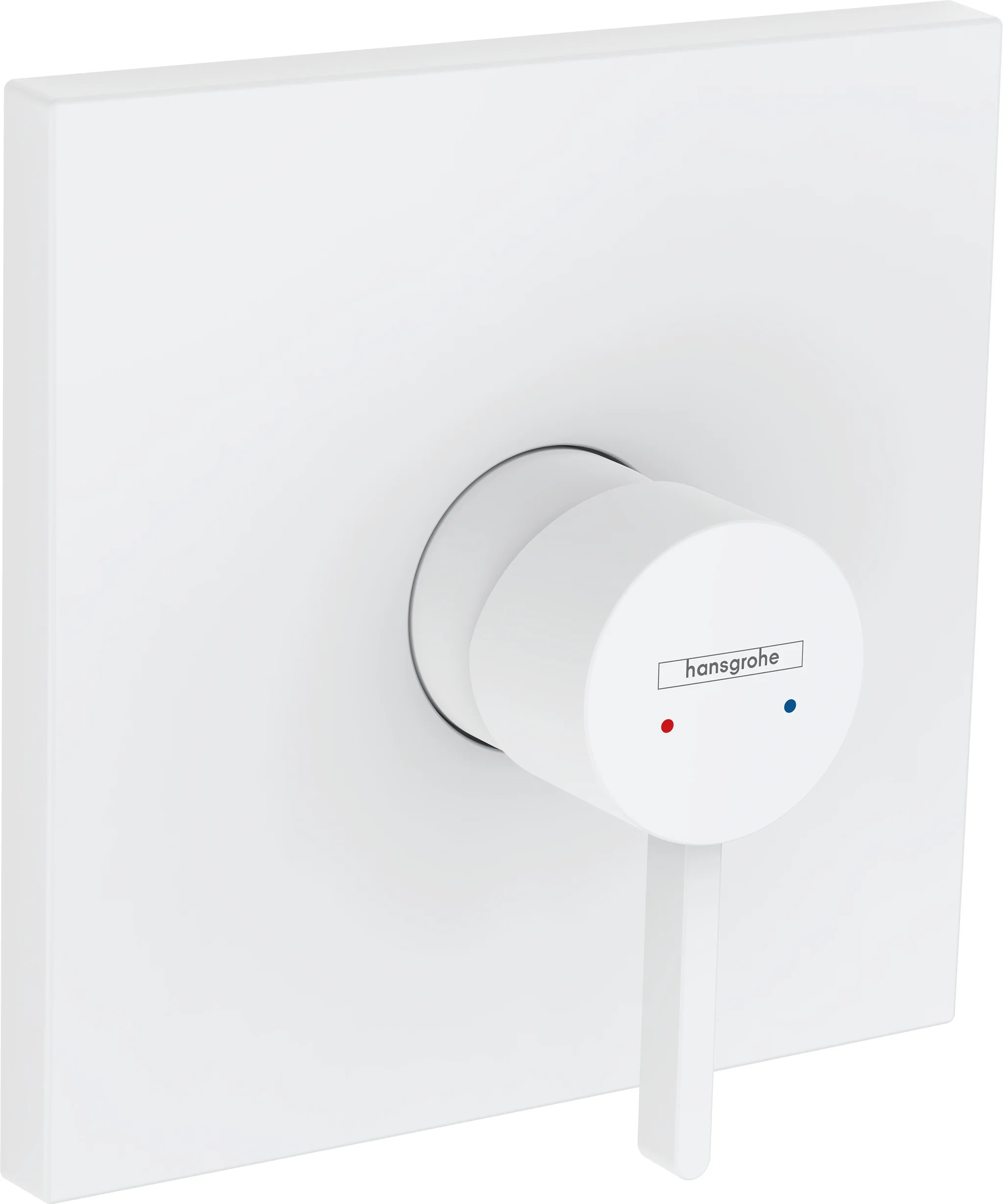 Hansgrohe Finoris Einhebel-Brausemischer Unterputz, mattweiß, für iBox universal