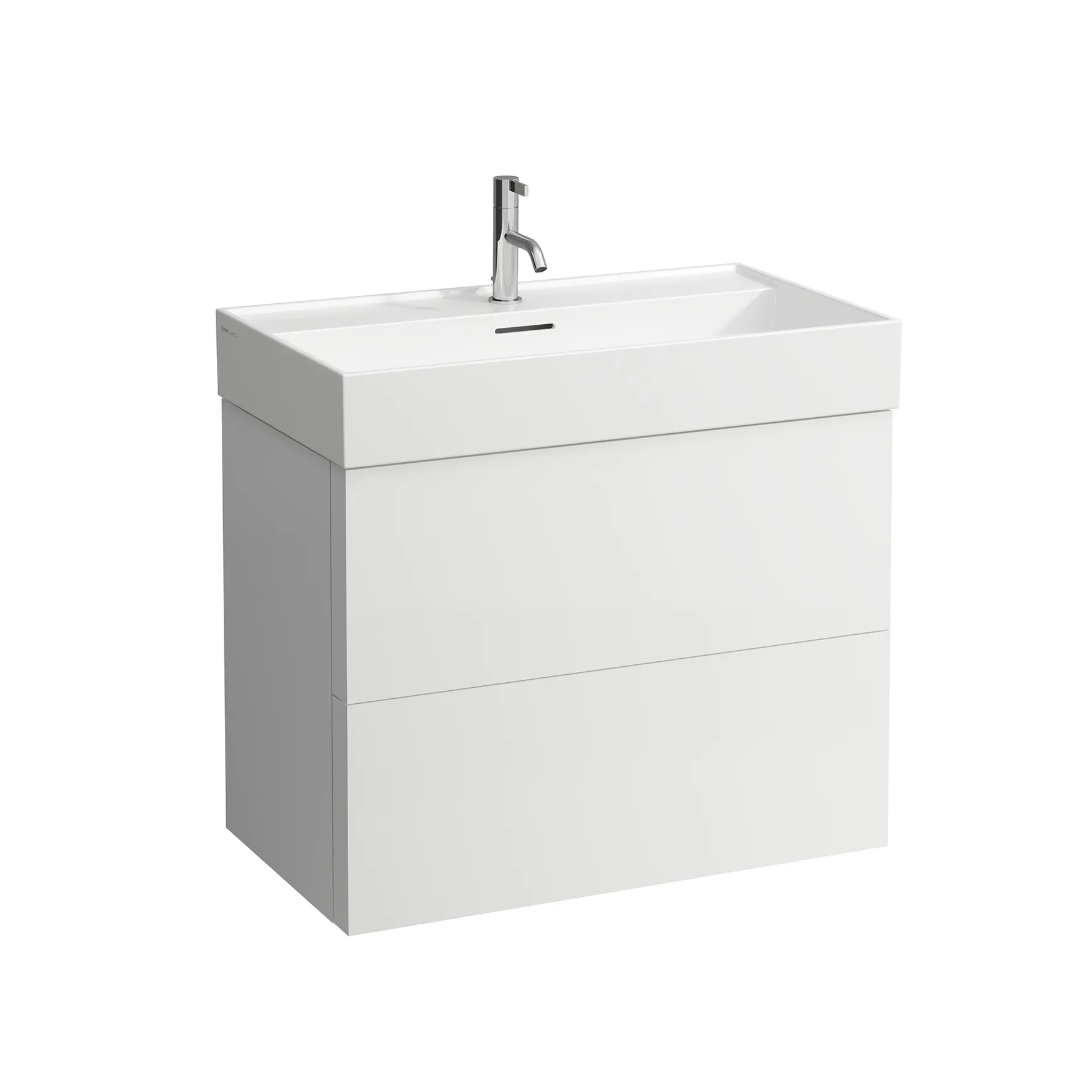 Laufen Waschtischunterbau „Kartell“ 450 × 600 × 785 mm Schiefergrau