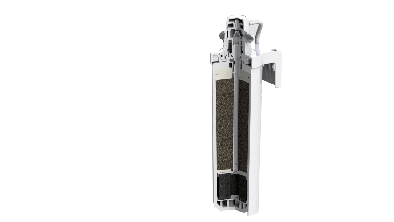 Hansgrohe Aktivkohle-Filter für SodaSystem und FilterSystem – reduziert Schadstoffe, verbessert Geschmack, Bajonettverschluss, Kapazität 4000 Liter Hansgrohe Aktivkohle-Filter für SodaSystem und FilterSystem – reduziert Schadstoffe, verbessert Geschmack, Bajonettverschluss, Kapazität 4000 Liter