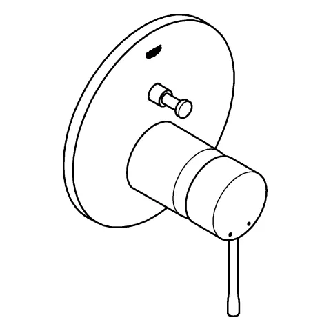 Grohe Essence Einhand-Wannenbatterie Fertigmontageset für Grohe Rapido SmartBox cool sunrise gebürstet Grohe Essence Einhand-Wannenbatterie Fertigmontageset für Grohe Rapido SmartBox cool sunrise gebürstet