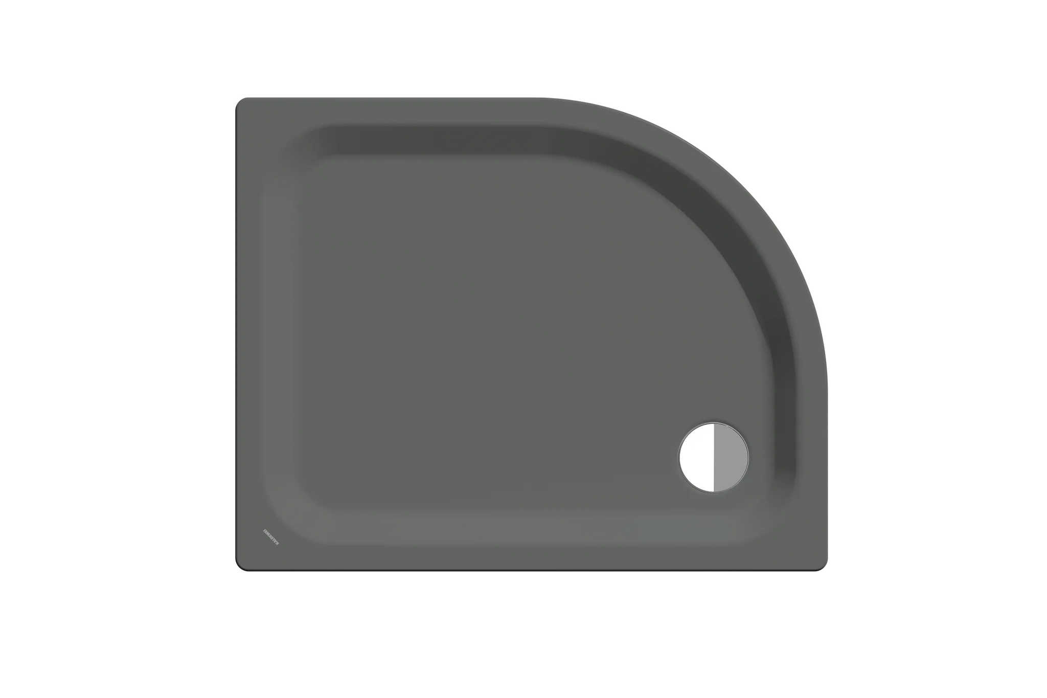 Kaldewei ZIRKON MIT WANNENTRÄGER Duschfläche, 900x750 mm, warm grey 85, Invisible Grip Kaldewei ZIRKON MIT WANNENTRÄGER Duschfläche, 900x750 mm, warm grey 85, Invisible Grip