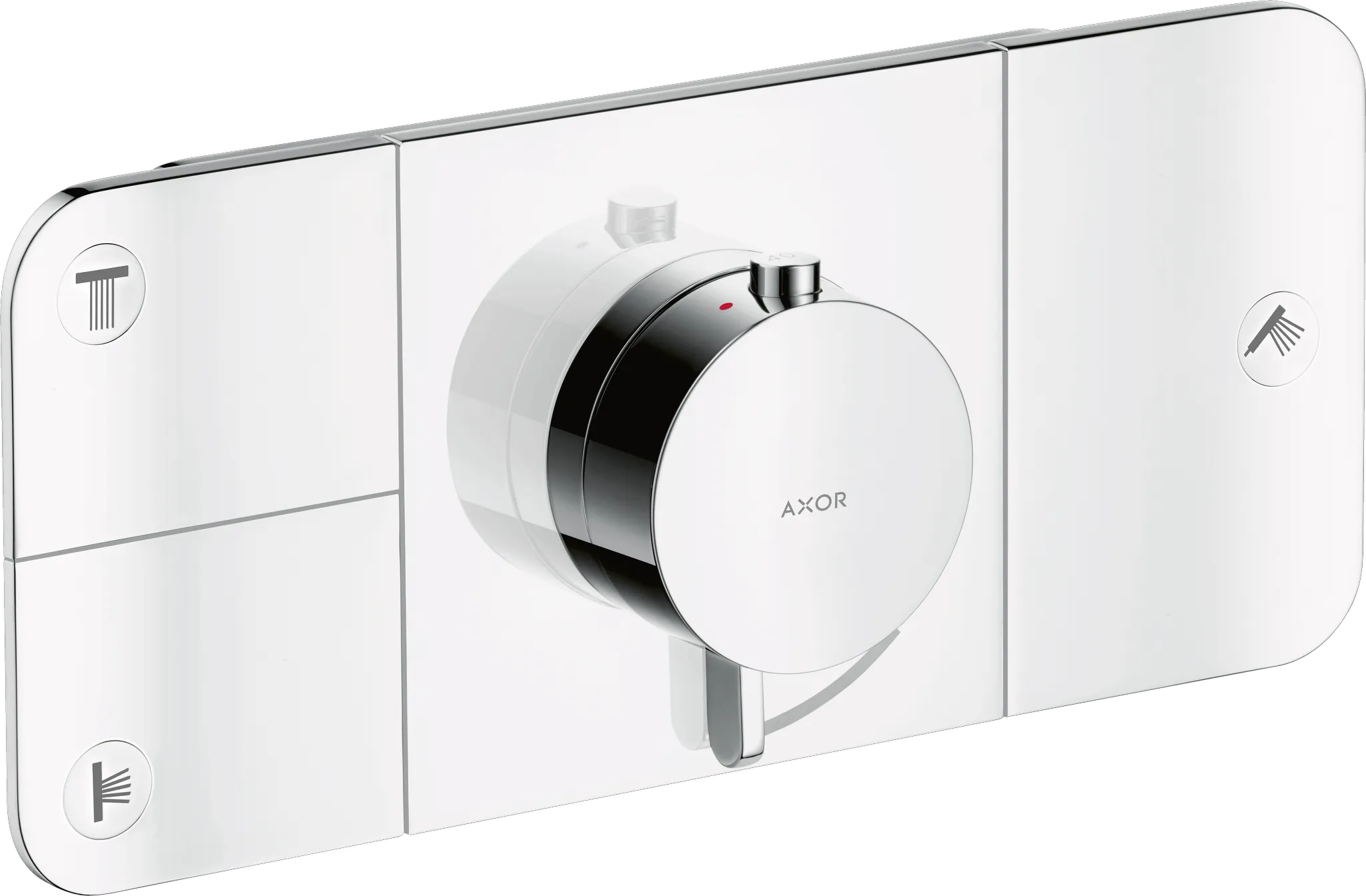 Hansgrohe AXOR One Thermostatmodul Unterputz für 3 Verbraucher, Chrom Hansgrohe AXOR One Thermostatmodul Unterputz für 3 Verbraucher, Chrom