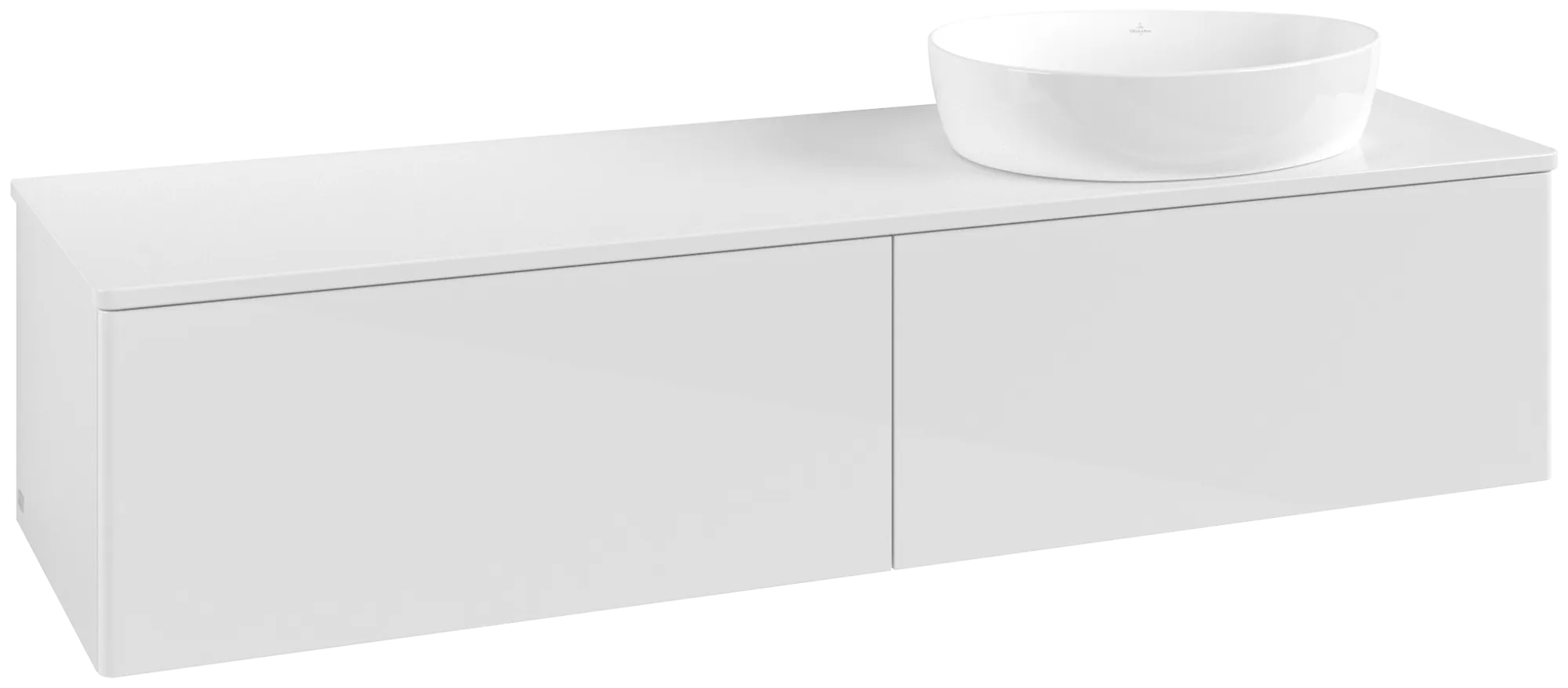 Villeroy & Boch Antao Waschbeckenunterschrank K38_5, 1600x360x500 mm, Glossy White