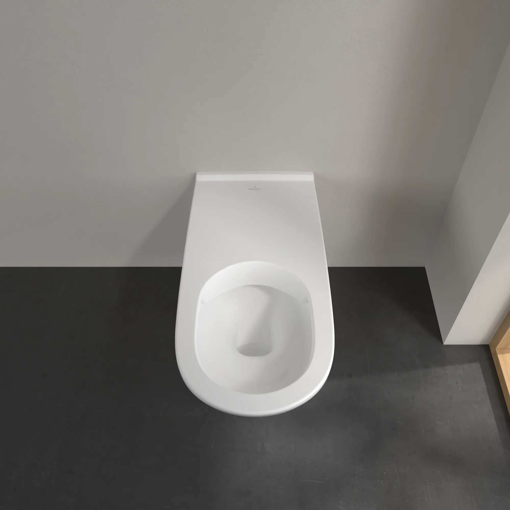 Wand-Tiefspül-WC ohne Befestigungslöcher DirectFlush „ViCare“ ohne Befestigungslöcher für WC-Sitz 36 × 34,4 × 70 cm ohne Spülrand