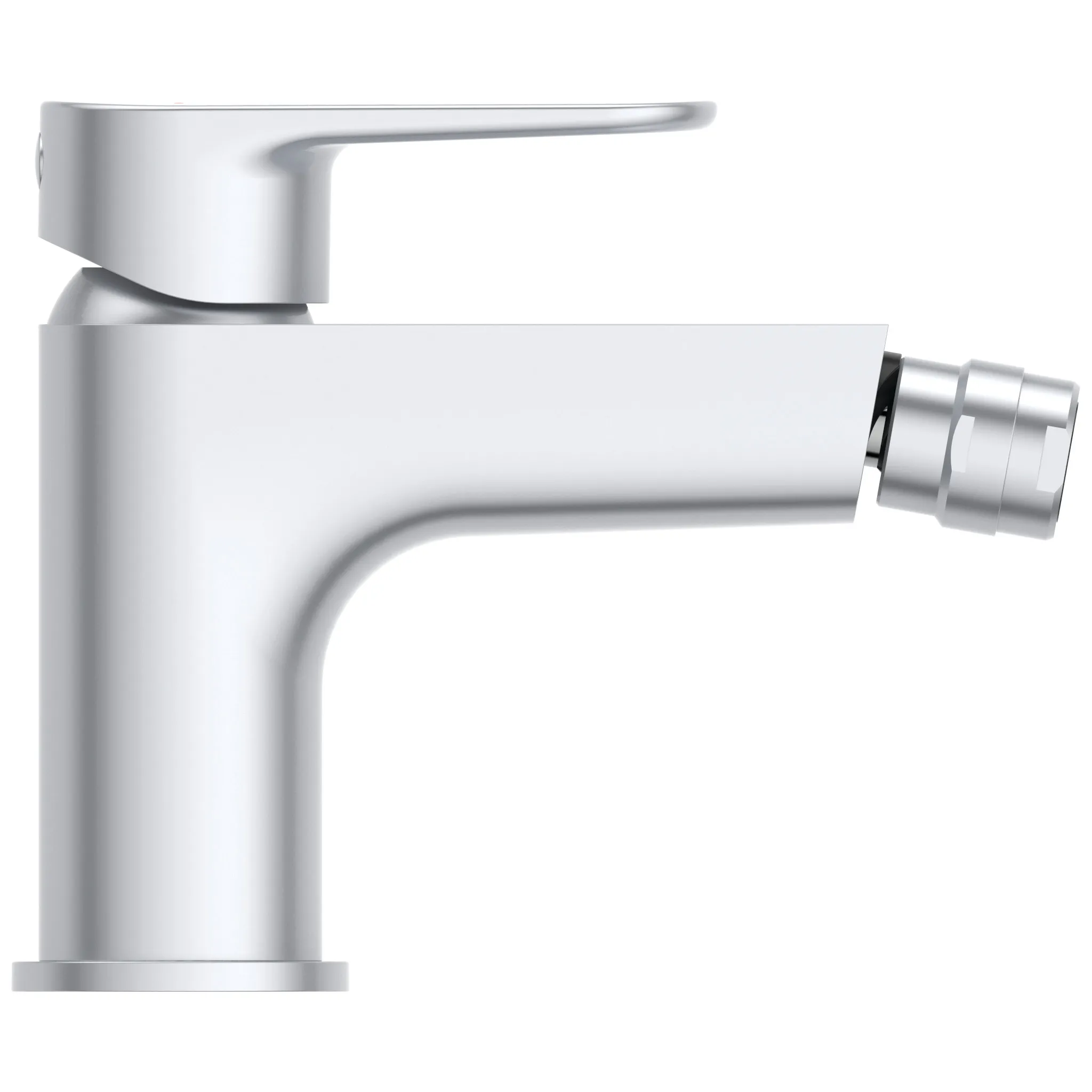 Bidetarmatur Cerafine O mit Push-Open-Ventil Ausladung 132mm Rose Bidetarmatur Cerafine O mit Push-Open-Ventil Ausladung 132mm Rose