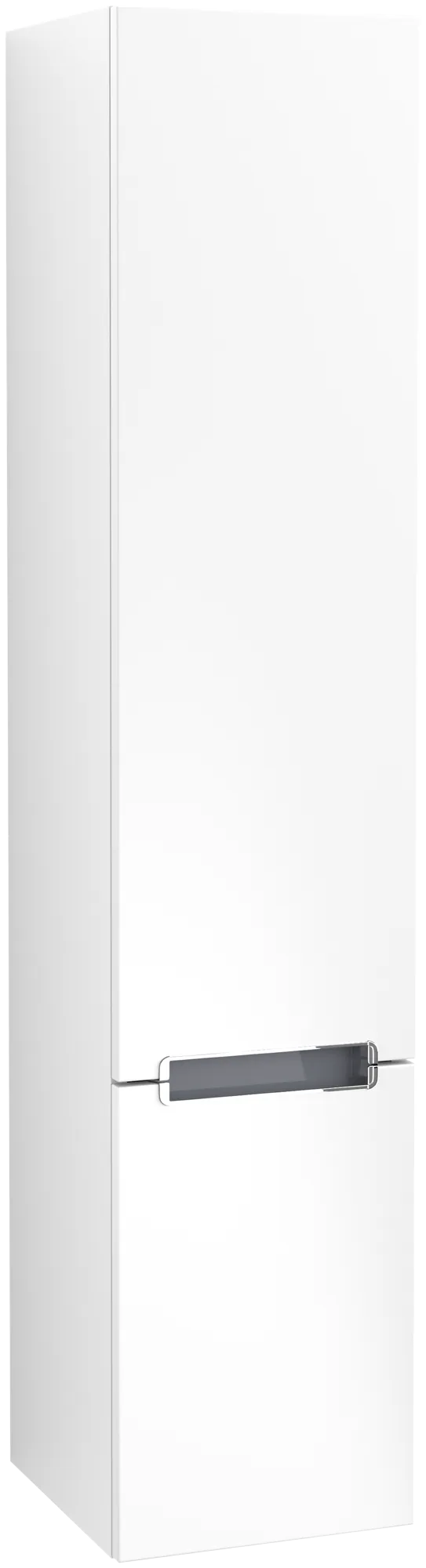 Villeroy & Boch Subway 2.0 Hochschrank, eckig, White Matt, 350x1650x370 mm, 2 Türen, 3 Fachböden, SoftClosing, integrierte Griffe Villeroy & Boch Subway 2.0 Hochschrank, eckig, White Matt, 350x1650x370 mm, 2 Türen, 3 Fachböden, SoftClosing, integrierte Griffe