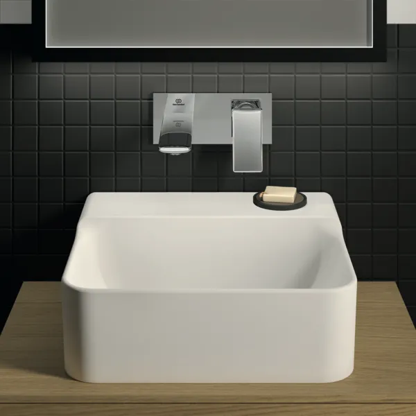 Waschbecken „Conca“ 40 × 35 × 16,5 cm in Weiß