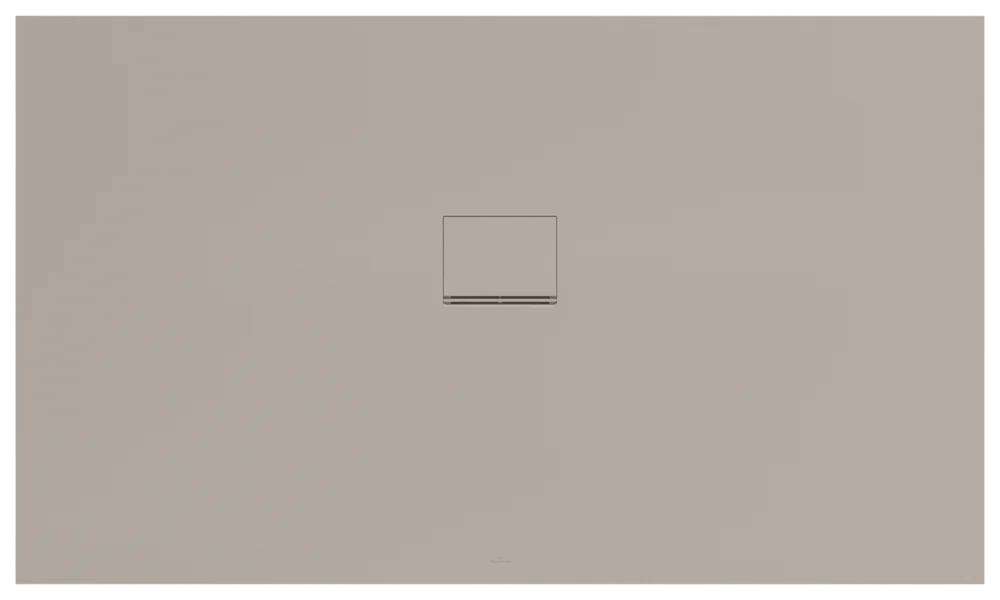 Villeroy & Boch Squaro Infinity Duschwanne, 1700x1000x40mm, Quaryl, flächenbündig