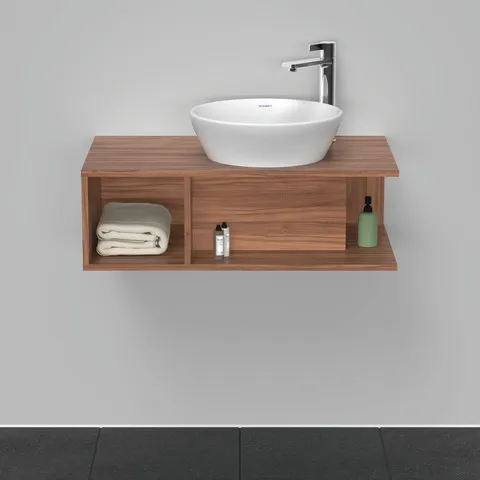 Duravit Waschtischunterschrank wandhängend „D-Neo“ 80 × 26 × 48 cm Nussbaum Natur Duravit Waschtischunterschrank wandhängend „D-Neo“ 80 × 26 × 48 cm Nussbaum Natur
