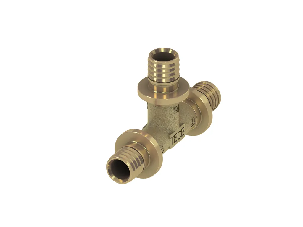 TECEflex T-Stück Dimension 32 × 32 × 32, Siliziumbronze TECEflex T-Stück Dimension 32 × 32 × 32, Siliziumbronze
