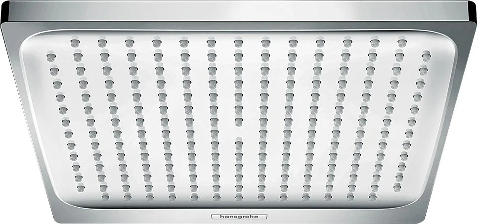 Hansgrohe Crometta E Kopfbrause 240 chrom, verstellbarer Winkel, Rain Strahl, 15,9 l/min Durchfluss Hansgrohe Crometta E Kopfbrause 240 chrom, verstellbarer Winkel, Rain Strahl, 15,9 l/min Durchfluss